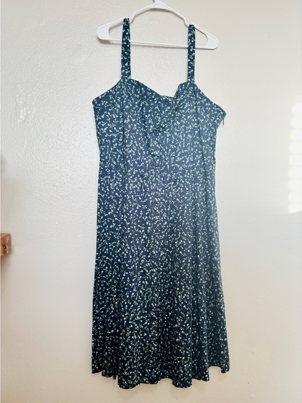 Rachel Roy, sleeveless Floral, Cottagecore Dress, 20W